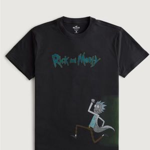 Hollister Rick and Morty T shirt